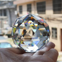 Hanging Crystal Ball For Wealth And Good luck