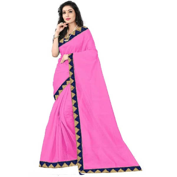 pink saree online