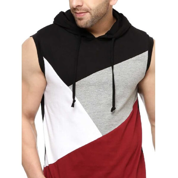 hooded vest for gym