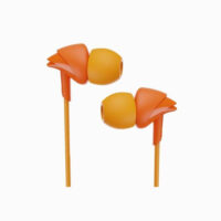 Bassheads 100 Wired Headset (Mint Orange) boAt