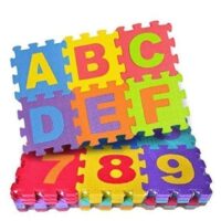 Matt Puzzle ABC For Kids, Multicolor Non Toxic Foam