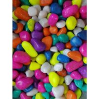 Colourful Pebbles Stones For Aquarium & Garden
