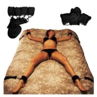 Couples BDSM Kit, Bondage Bed Restraints