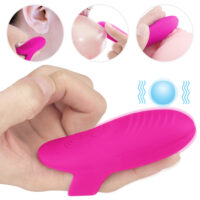 Waterproof Finger Vibrator Sex Toy For Women