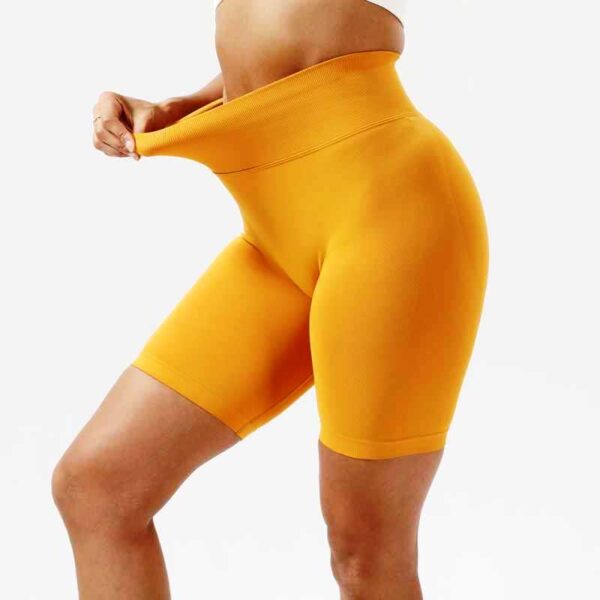 yellow shorts for women