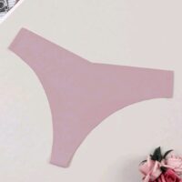 Women Lycra thong Multicolor Panty (pack of 2)